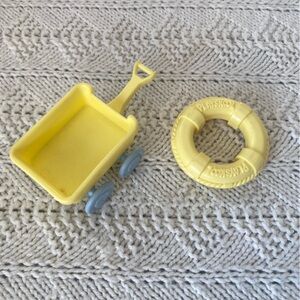 Playskool Yellow Toy Wagon with Matching Yellow Life Ring